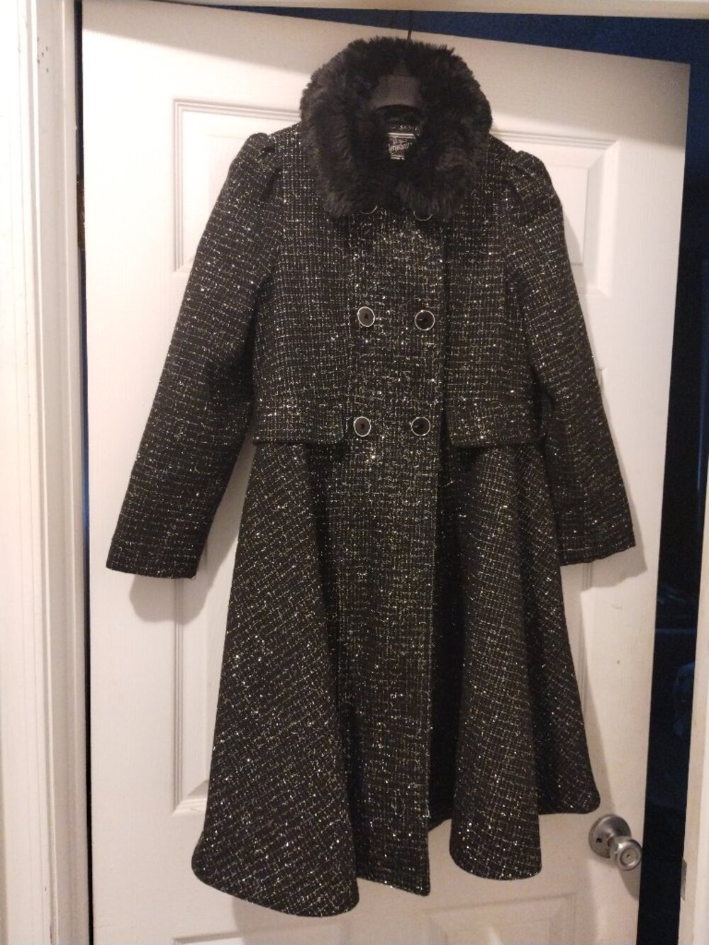 Girls Winter dress coat
